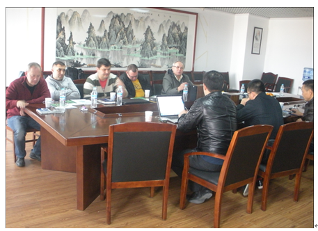 俄羅斯PPGK公司客商來(lái)公司參觀、考察