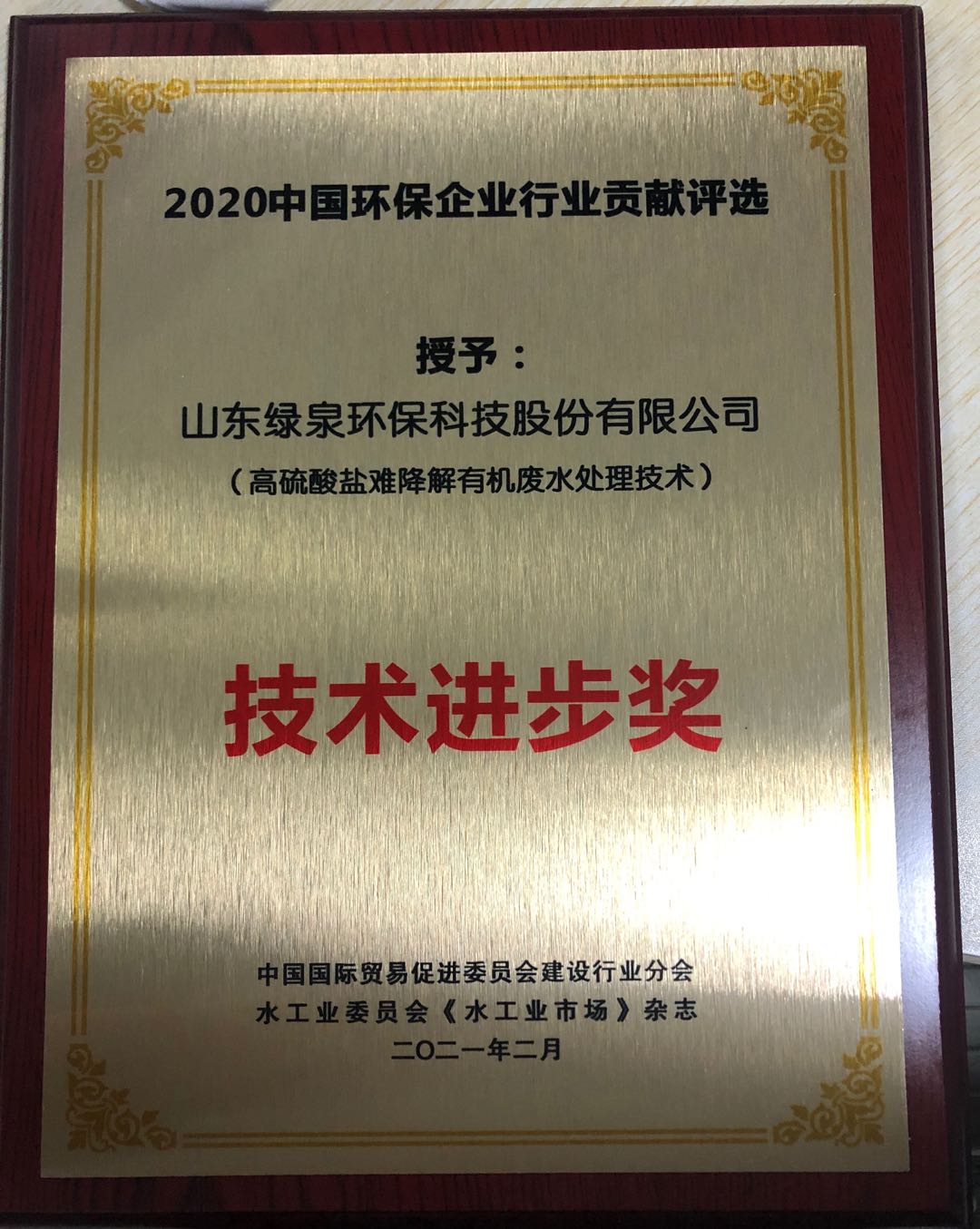 技術進步獎 技術進步獎